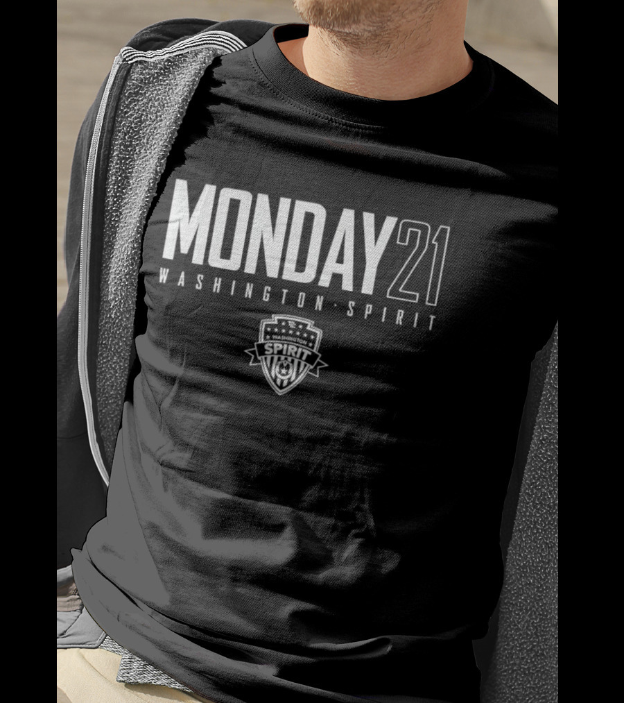 Monday 21 Washington Spirit Soccer Club Crest T-Shirt