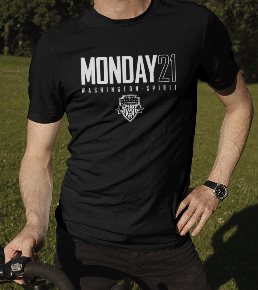 Monday 21 Washington Spirit Soccer Club Crest T-Shirt