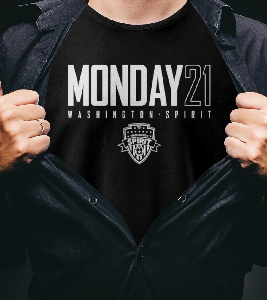 Monday 21 Washington Spirit Soccer Club Crest T-Shirt