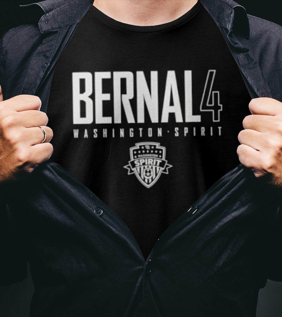 Bernal 4 Washington Spirit NWSL T-Shirt