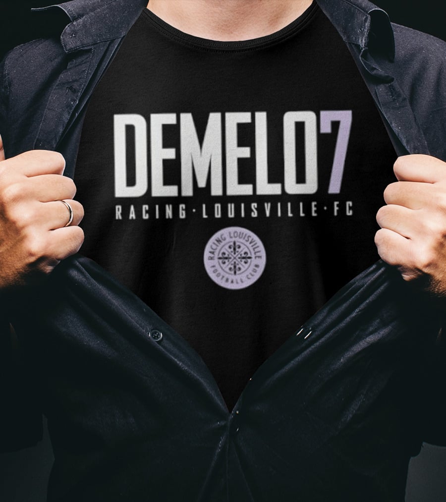 DeMelo 7 Racing Louisville FC NWSL T-Shirt
