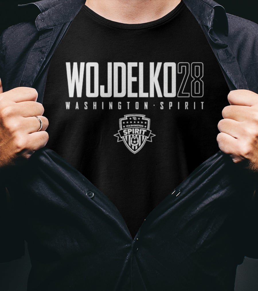 Wojdelko 28 Washington Spirit Soccer Team T-Shirt