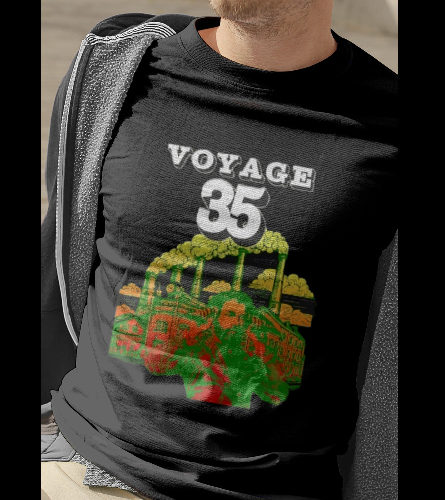 Voyage 35 Nostalgia Factory Vintage Industrial T-Shirt