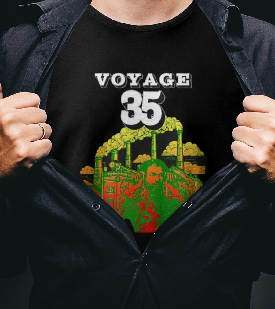 Voyage 35 Nostalgia Factory Vintage Industrial T-Shirt