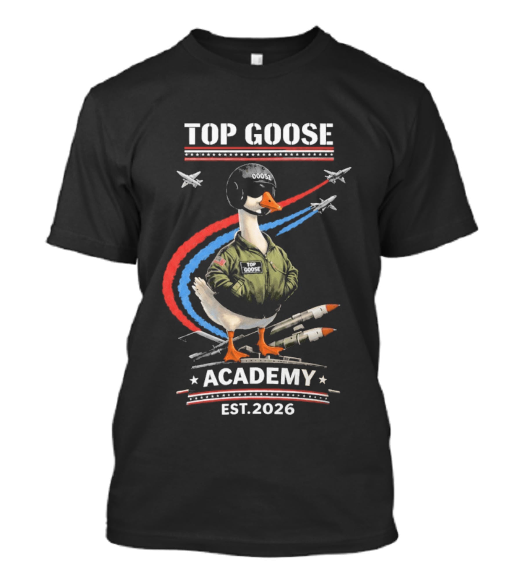 Top Goose Academy 40th Anniversary Wingman Forever Est. 2026 T-Shirt