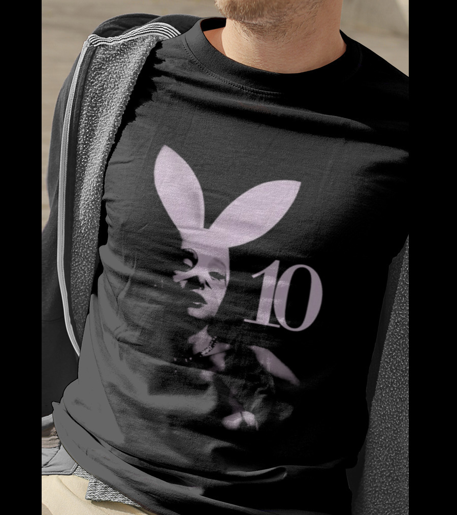 Ariana Grande Dangerous Woman Album Bunny Mask 10 T-Shirt