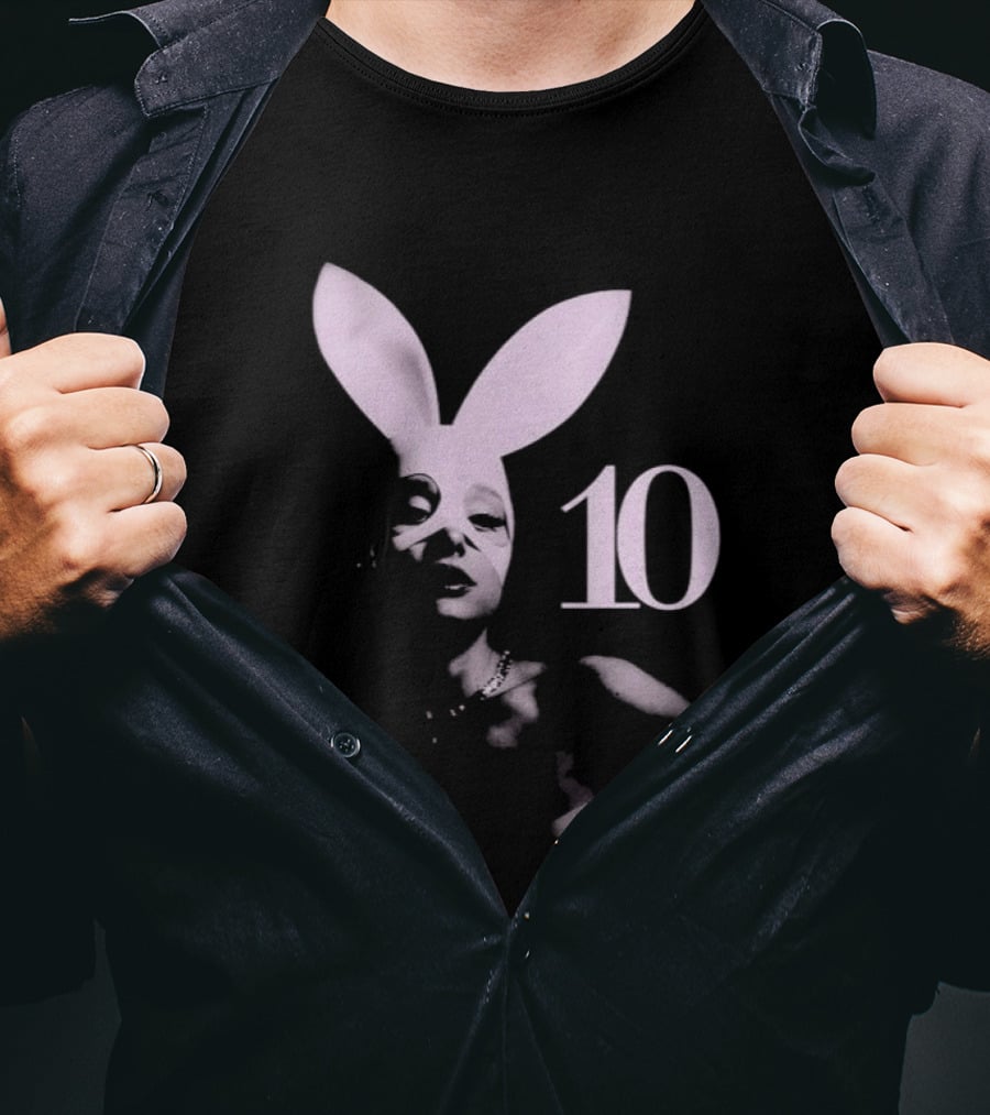Ariana Grande Dangerous Woman Album Bunny Mask 10 T-Shirt