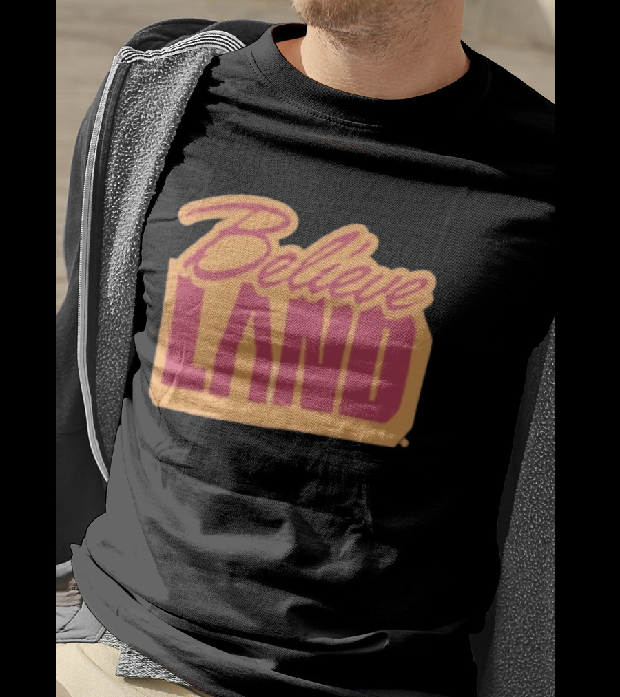Cleveland Cavaliers Believe Land Basketball Team Spirit T-Shirt