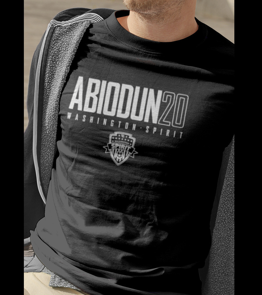 Abiodun 20 Washington Spirit NWSL T-Shirt