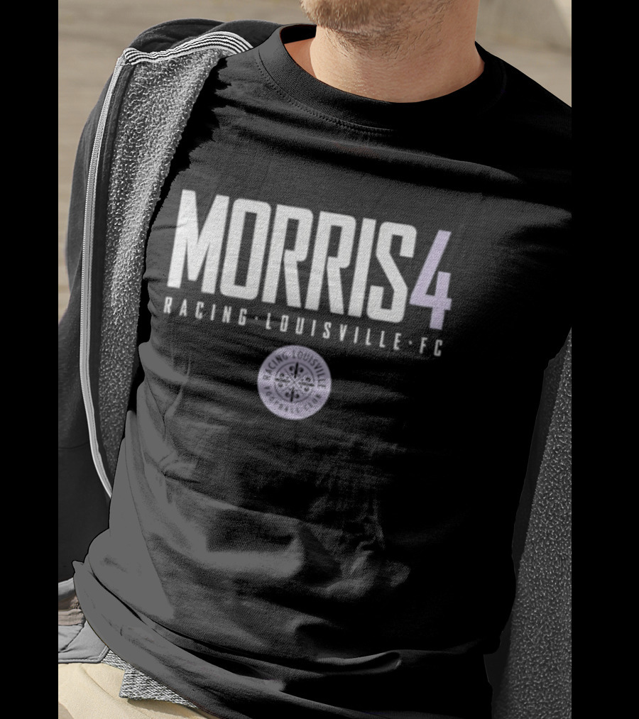 Makenna Morris 4 Racing Louisville FC NWSL T-Shirt