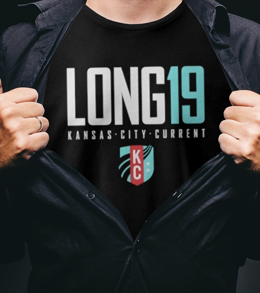 LONG 19 Kansas City Current KC T-Shirt