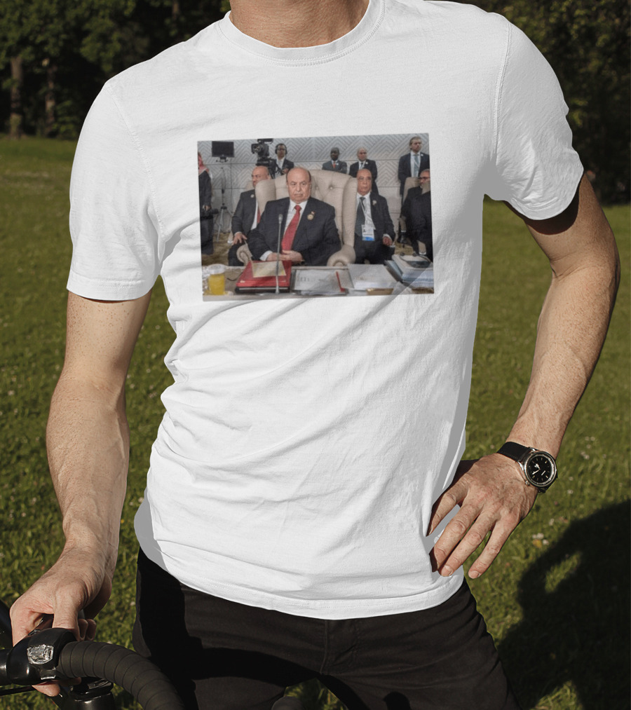 Abdu Rabbu Mansour Hadi Exiled Ex President Of Yemen Dies At 80 T-Shirt