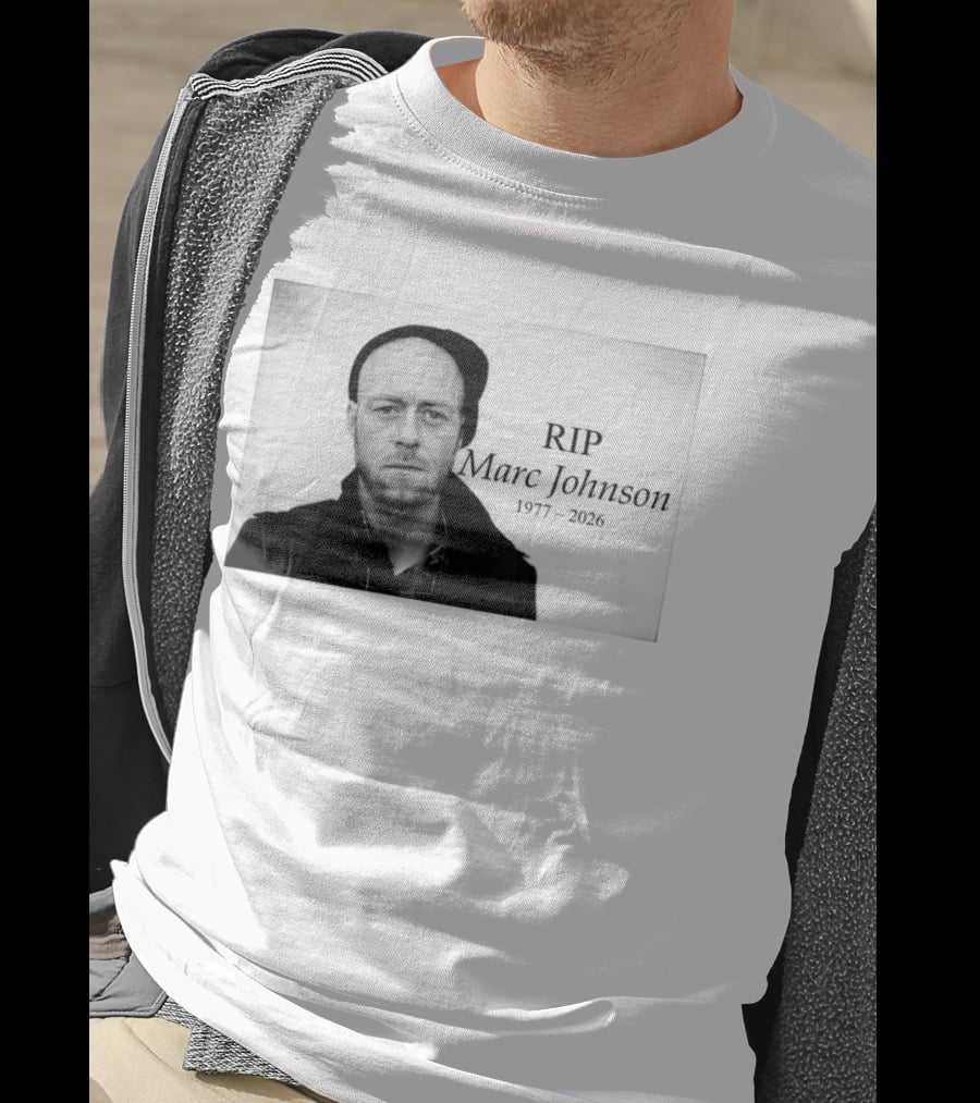 RIP Marc Johnson 1977 2026 Memorial T-Shirt