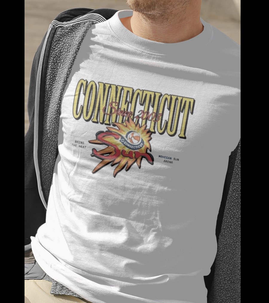 Connecticut Sun Bring The Heat Since 2003 Sun Arena T-Shirt