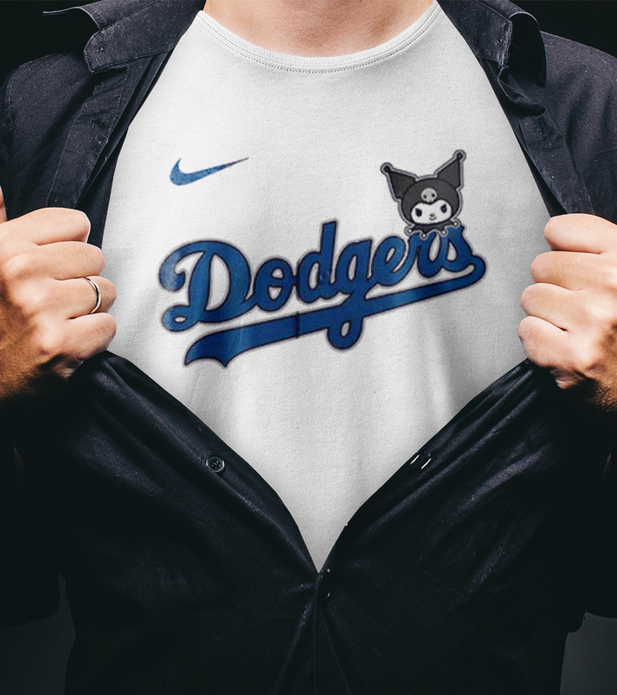 Nike Los Angeles Dodgers Kuromi Collaboration T-Shirt
