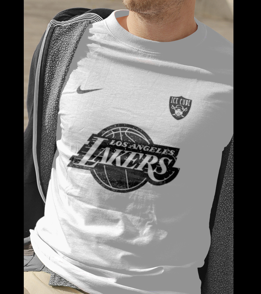 Los Angeles Lakers Ice Cube Truth To Power Four Decades Of Attitude Tour Nike Collaboration T-Shirt