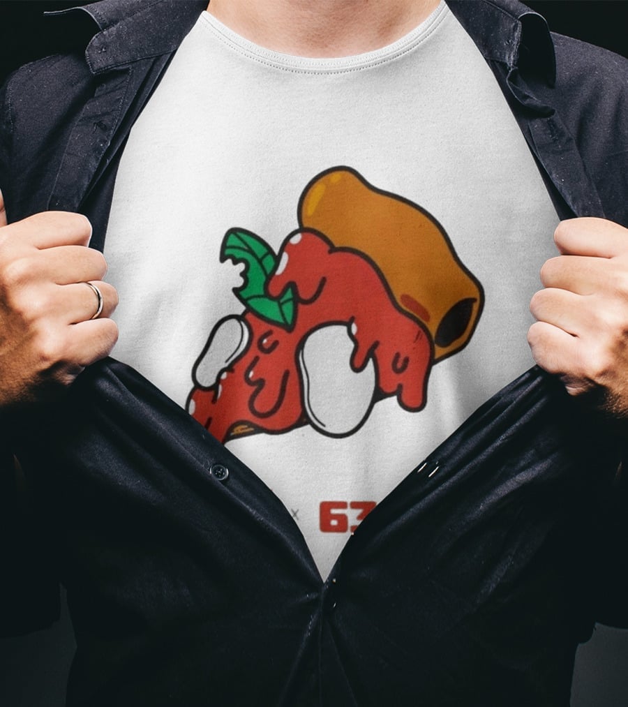 Francesco Bagnaia Ello 2026 X 63 Pizza T-Shirt