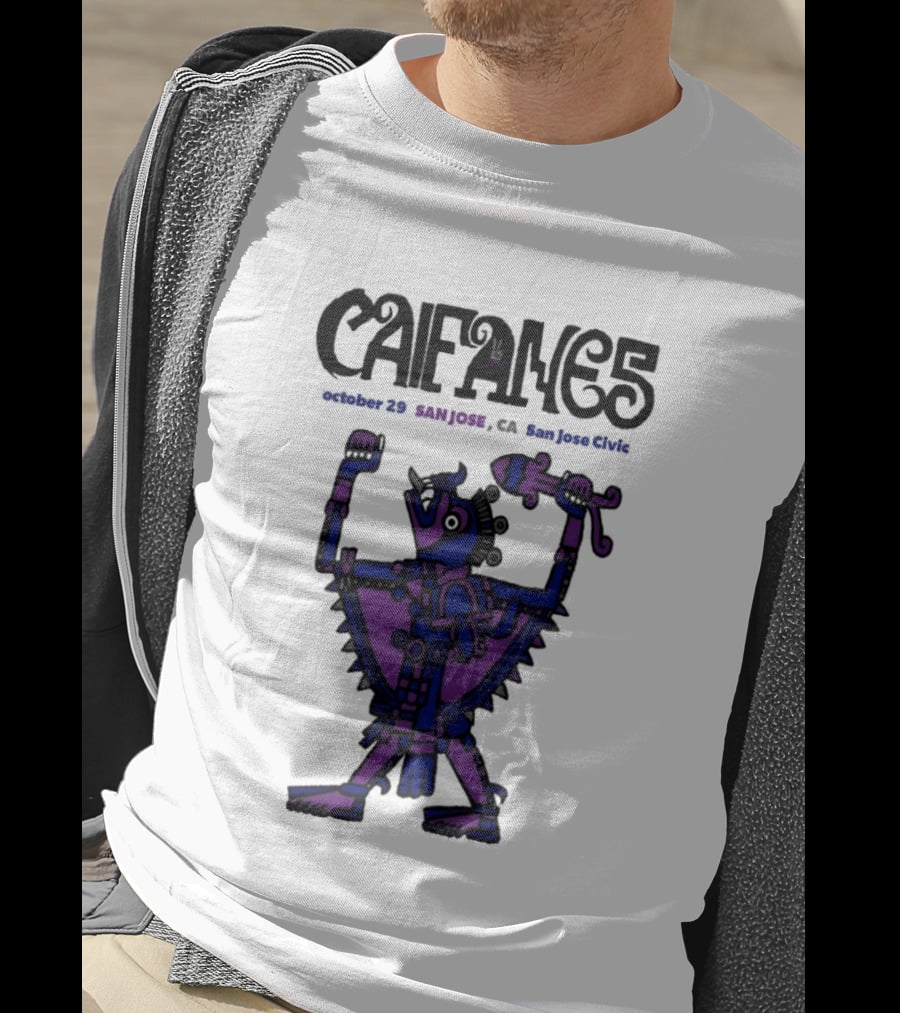 Caifanes October 29 2026 San Jose CA Concert T-Shirt