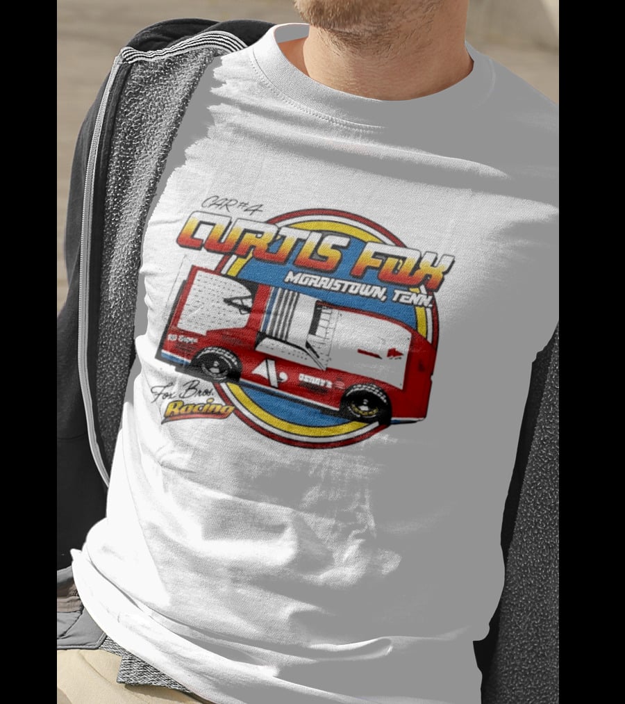 Curtis Fox Morristown Tennessee Fox Bros Racing Car No 4 T-Shirt