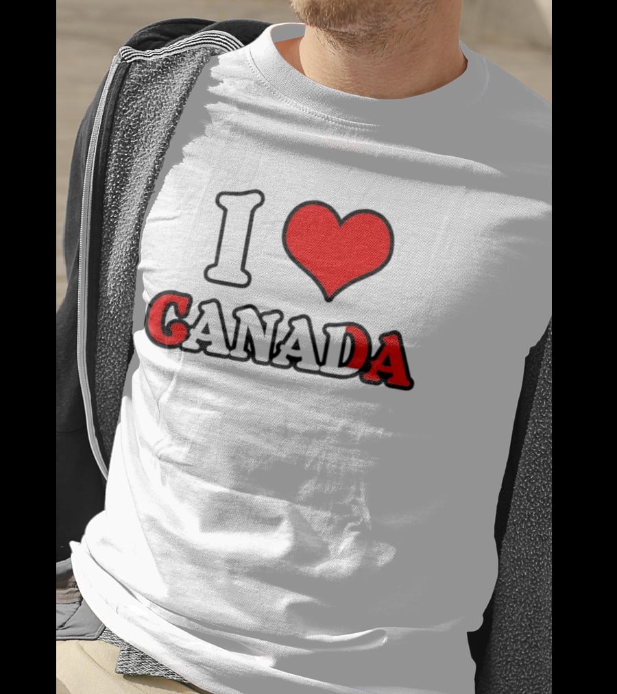 I Heart Canada Love T-Shirt