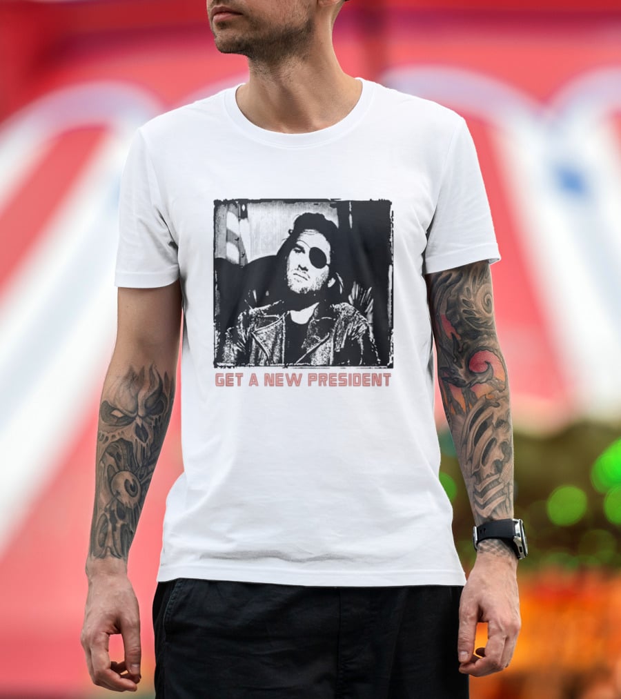 Escape From New York Snake Plissken Get A New President T-Shirt