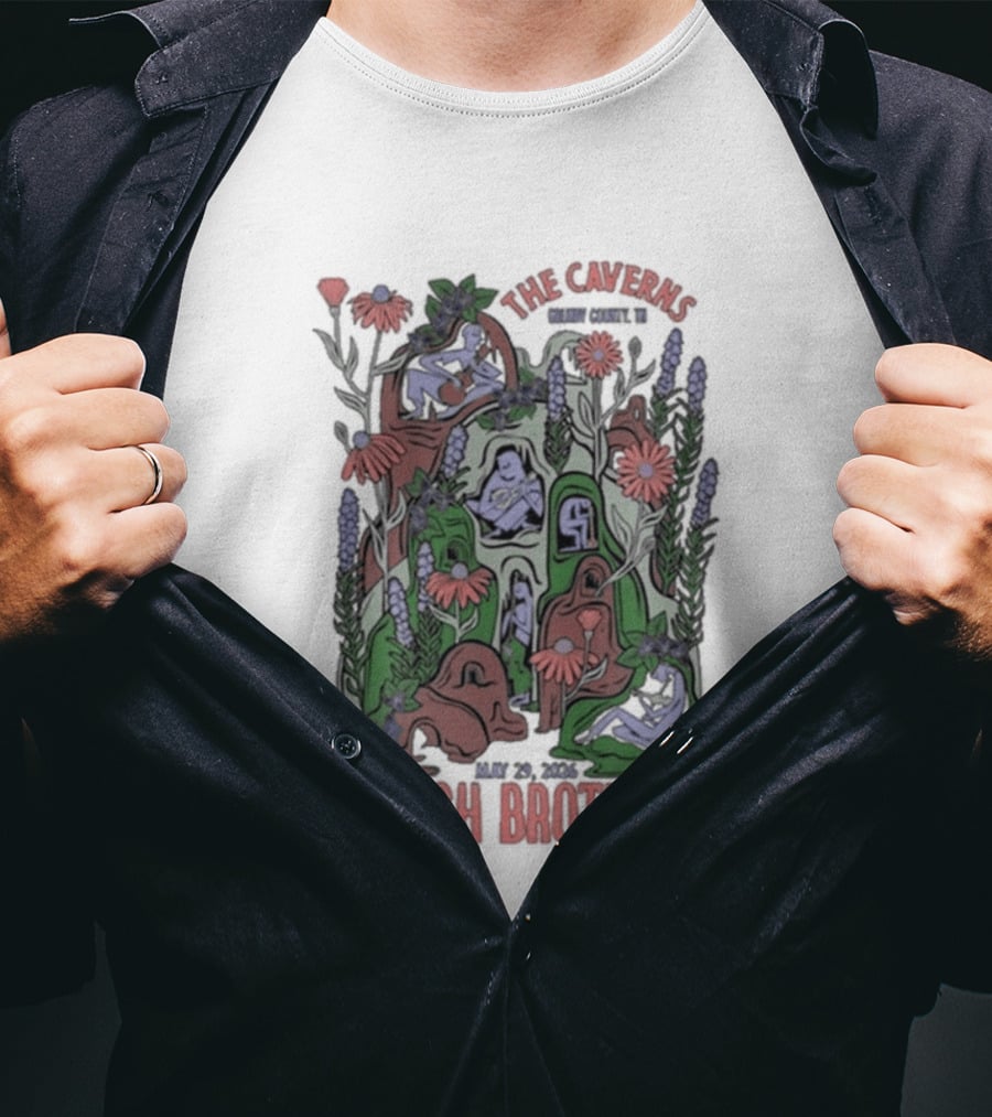 Punch Brothers Live Concert The Caverns Pelham TN 05.29.2026 T-Shirt