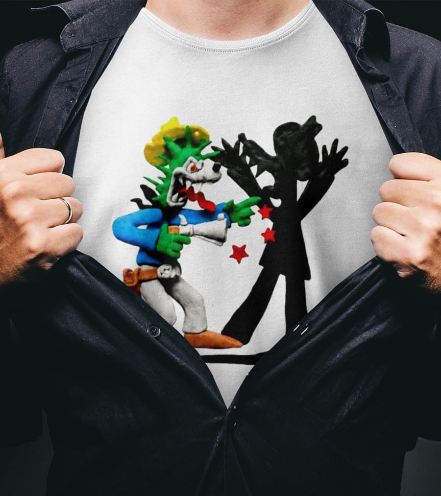 Spooky Woods Backstabber Cartoon Forest Duel T-Shirt