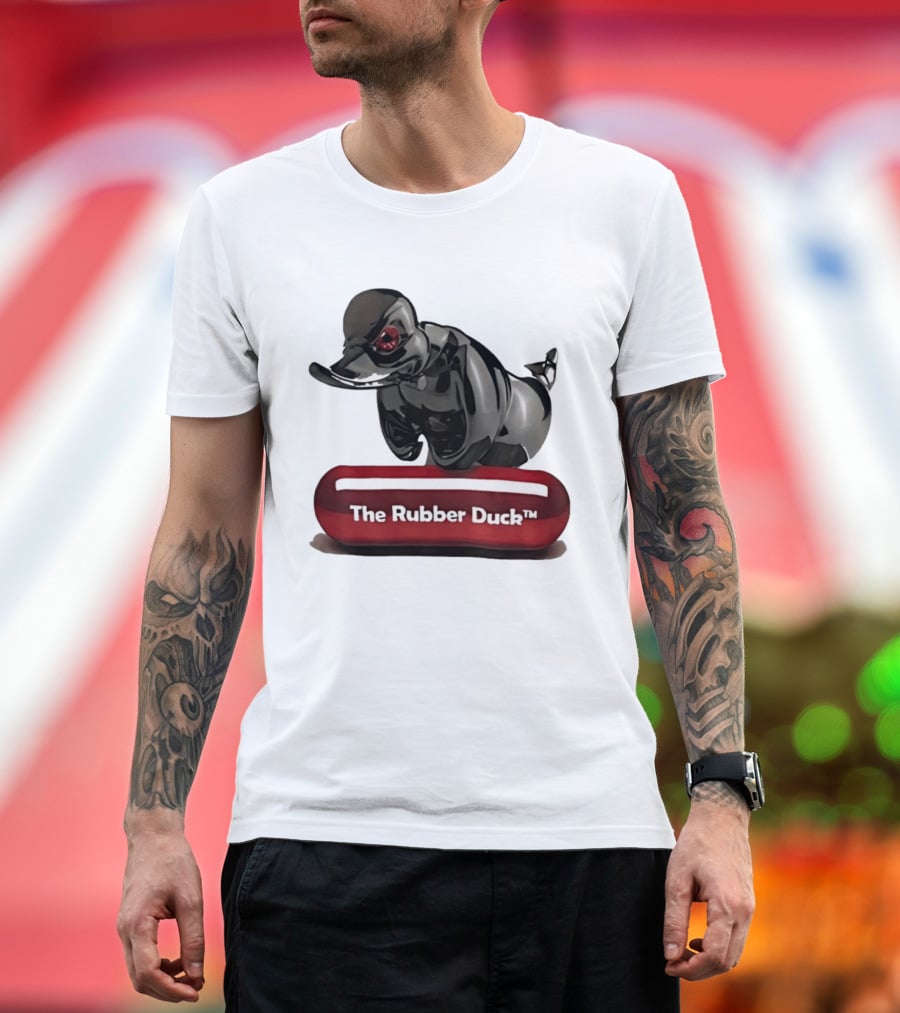 The Rubber Duck Black Chrome Collectible T-Shirt