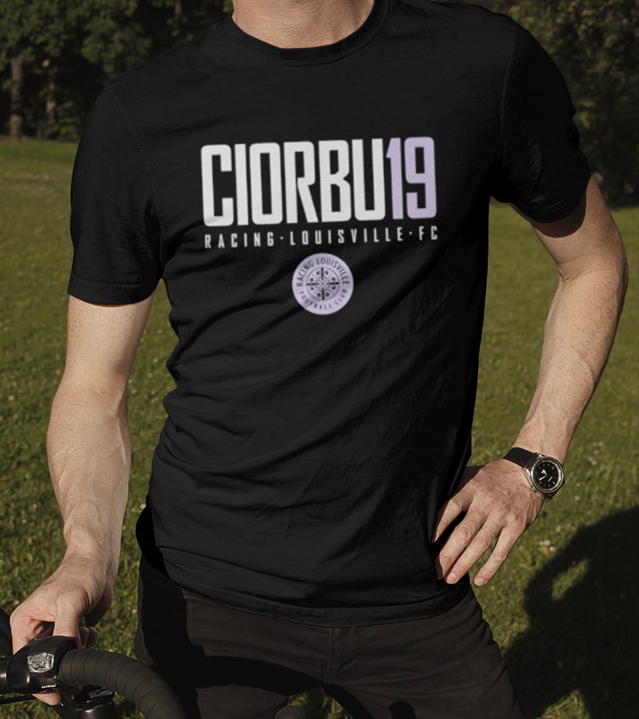 Ciorbu 19 Racing Louisville FC NWSL Avery Name And Number T-Shirt