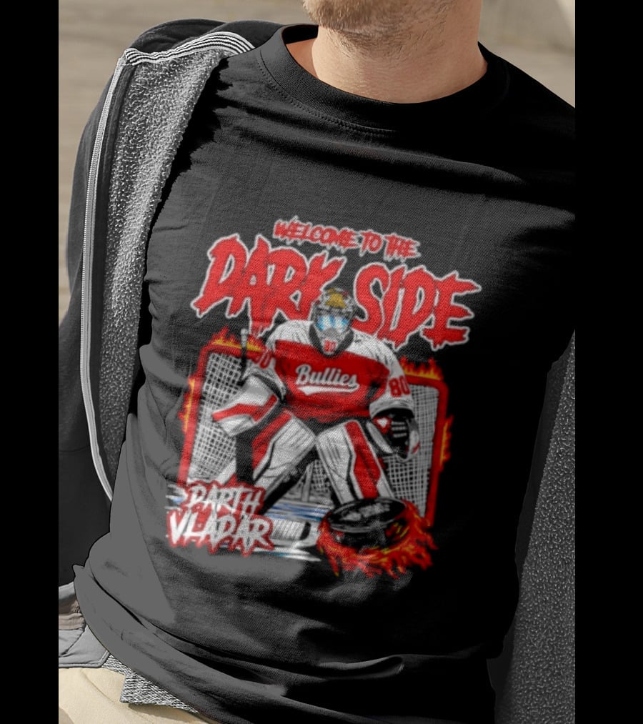 Broad Street Bullies Welcome To The Dark Side Darth Vader Hockey T-Shirt