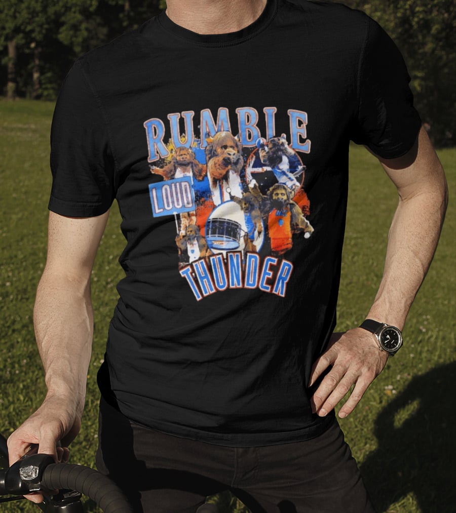 Rumble Loud Thunder Oklahoma City Crossroads T-Shirt