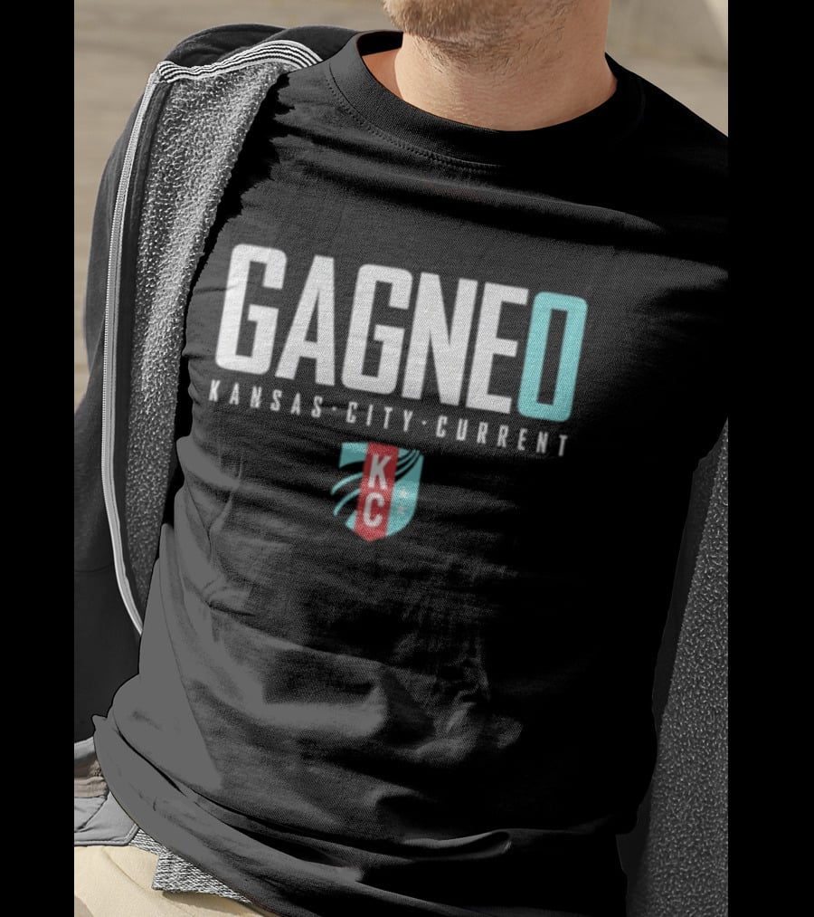 Gagne 0 Kansas City Current NWSL KC T-Shirt