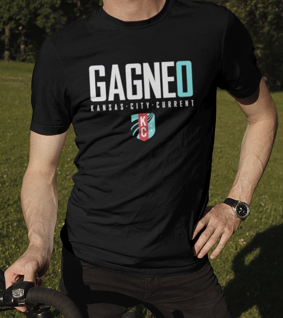 Gagne 0 Kansas City Current NWSL KC T-Shirt