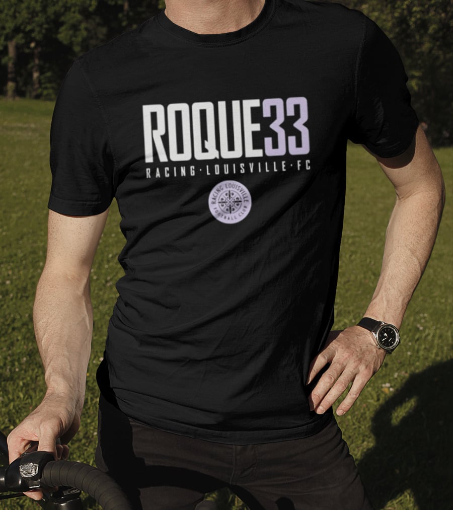 Cristina Roque 33 Racing Louisville FC NWSL T-Shirt