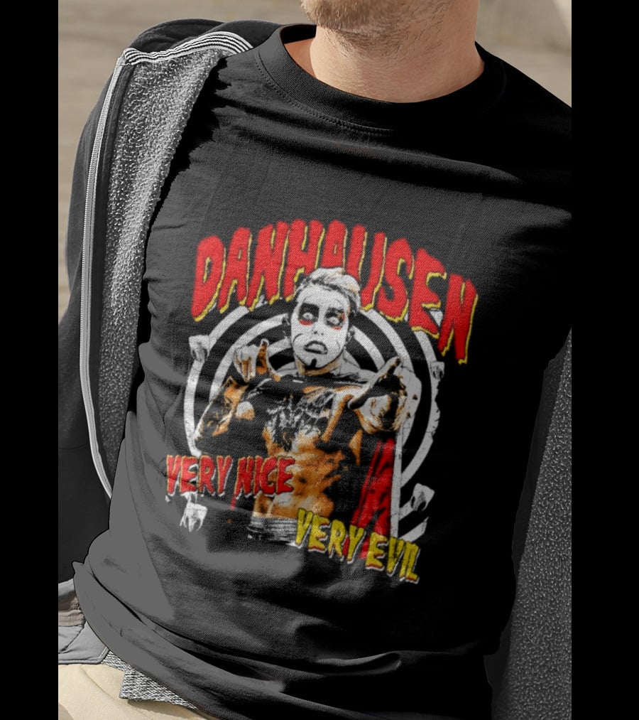 Danhausen Very Nice Very Evil Professional Wrestling T-Shirt