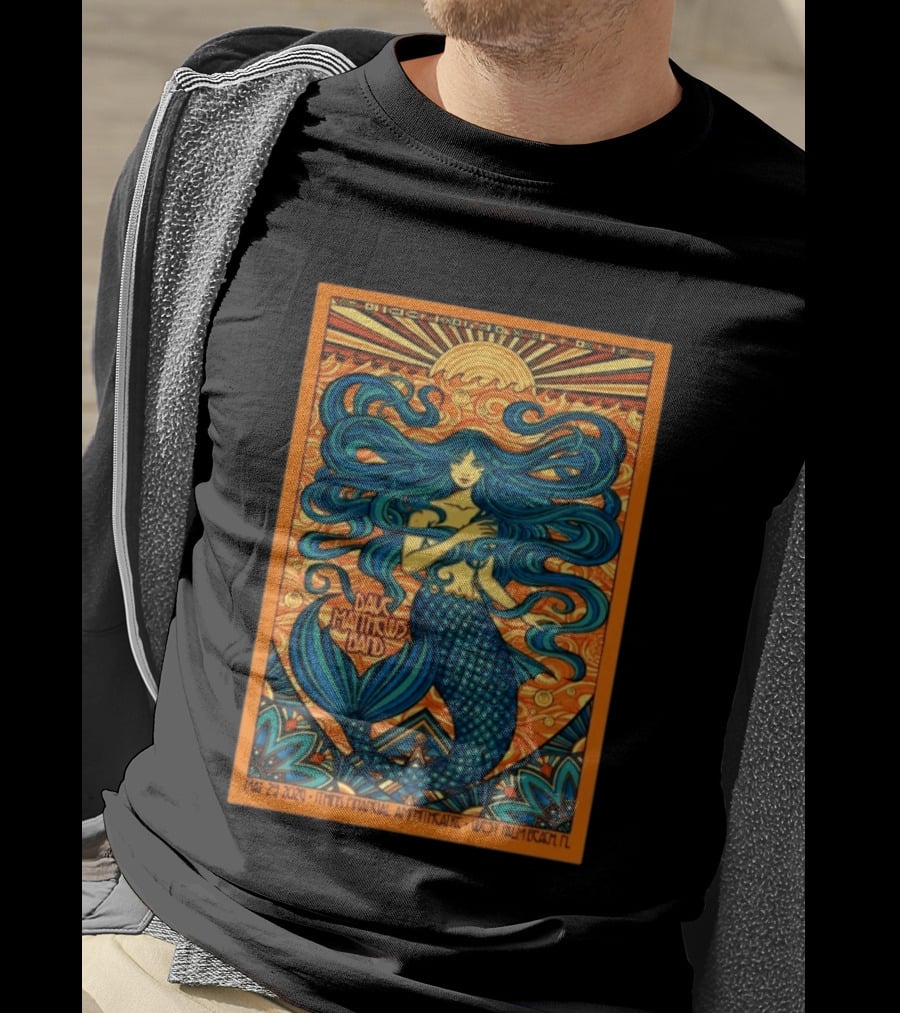 Dave Matthews Band May 29 2026 ITHINK Financial Amphitheatre West Palm Beach FL Mermaid T-Shirt