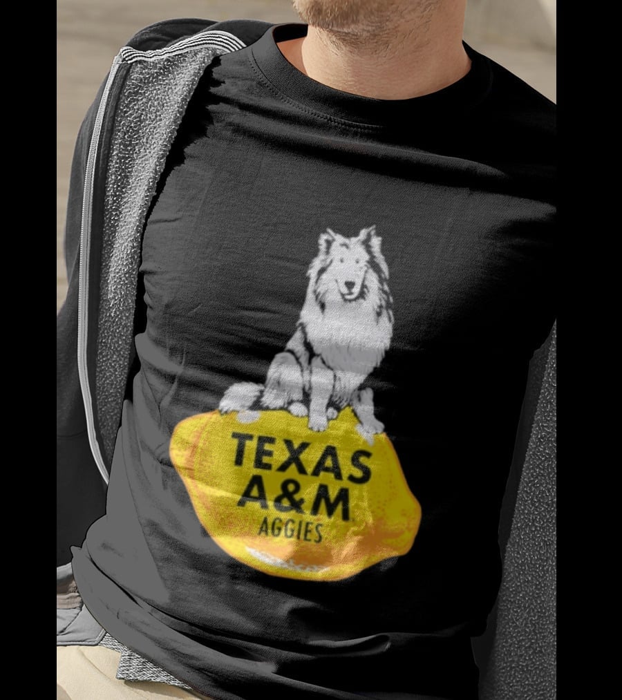 Texas A And M Aggies Husky Lemon T-Shirt