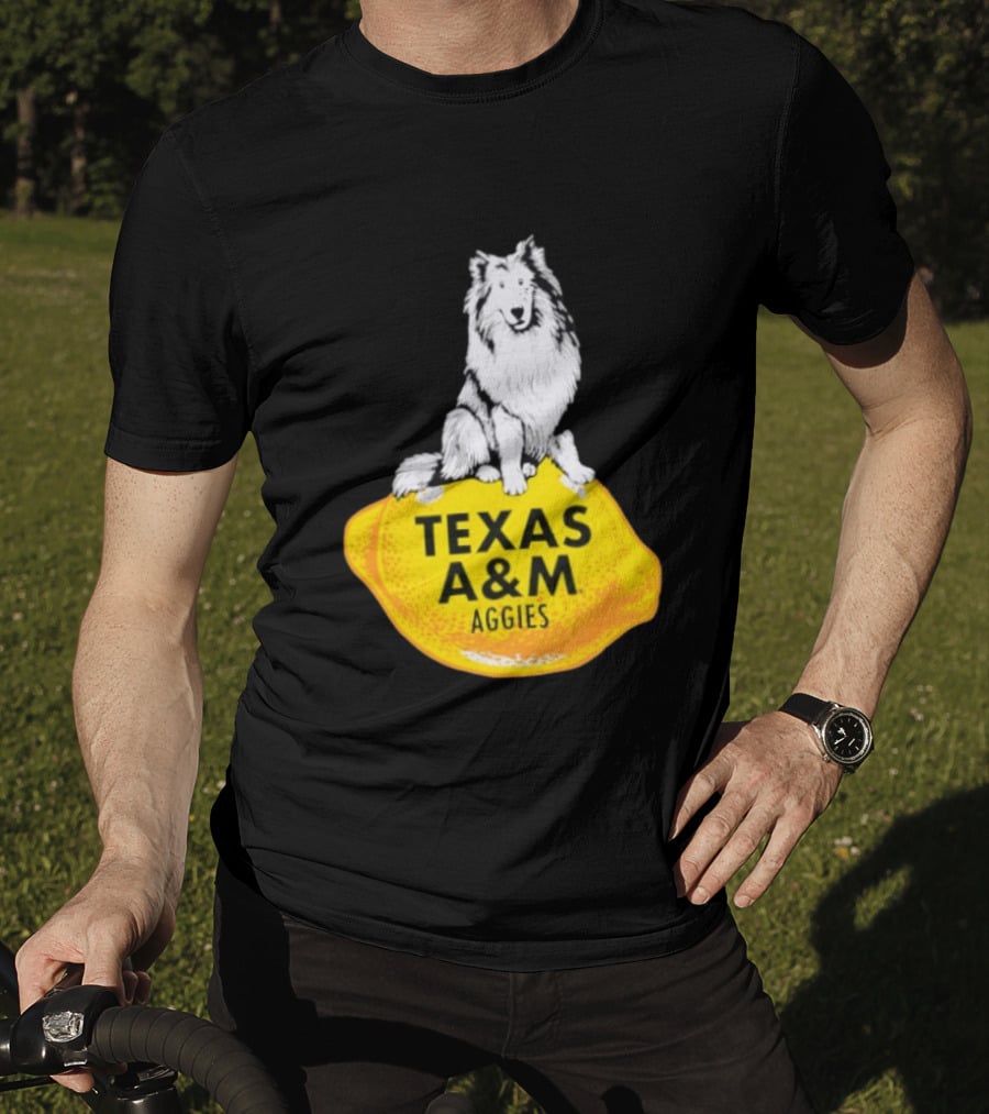Texas A And M Aggies Husky Lemon T-Shirt