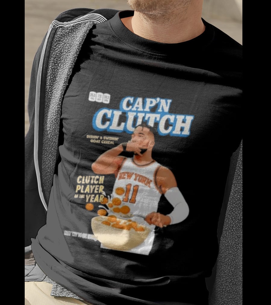 Cap'n Clutch New York Eleven Clutch Player Of The Year T-Shirt