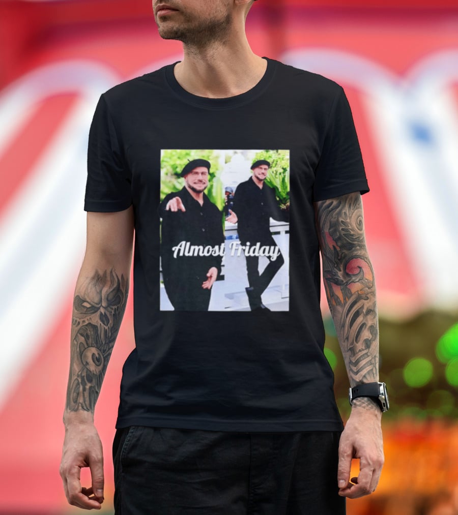 John Travolta Almost Friday Cannes Film Festival 2026 Saturday Night T-Shirt