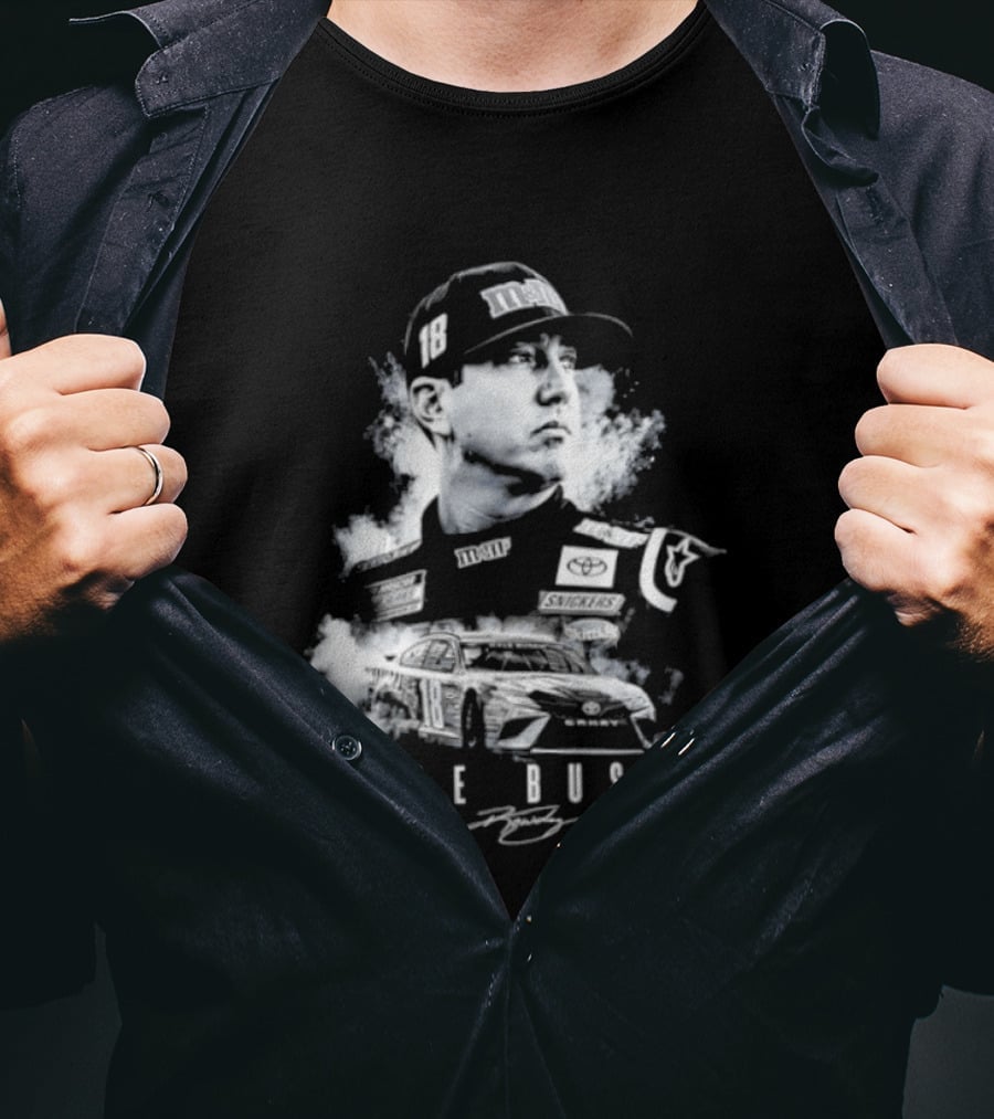 Kyle Busch 1985 2026 Forever Rowdy Racing Champion T-Shirt