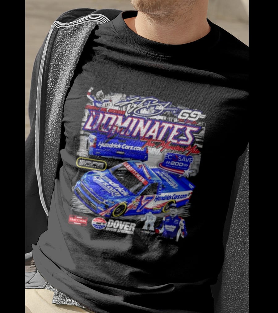 Hendrick Cars 17 ECOSave 200 Dover 2026 Dominates Victory Celebration T-Shirt