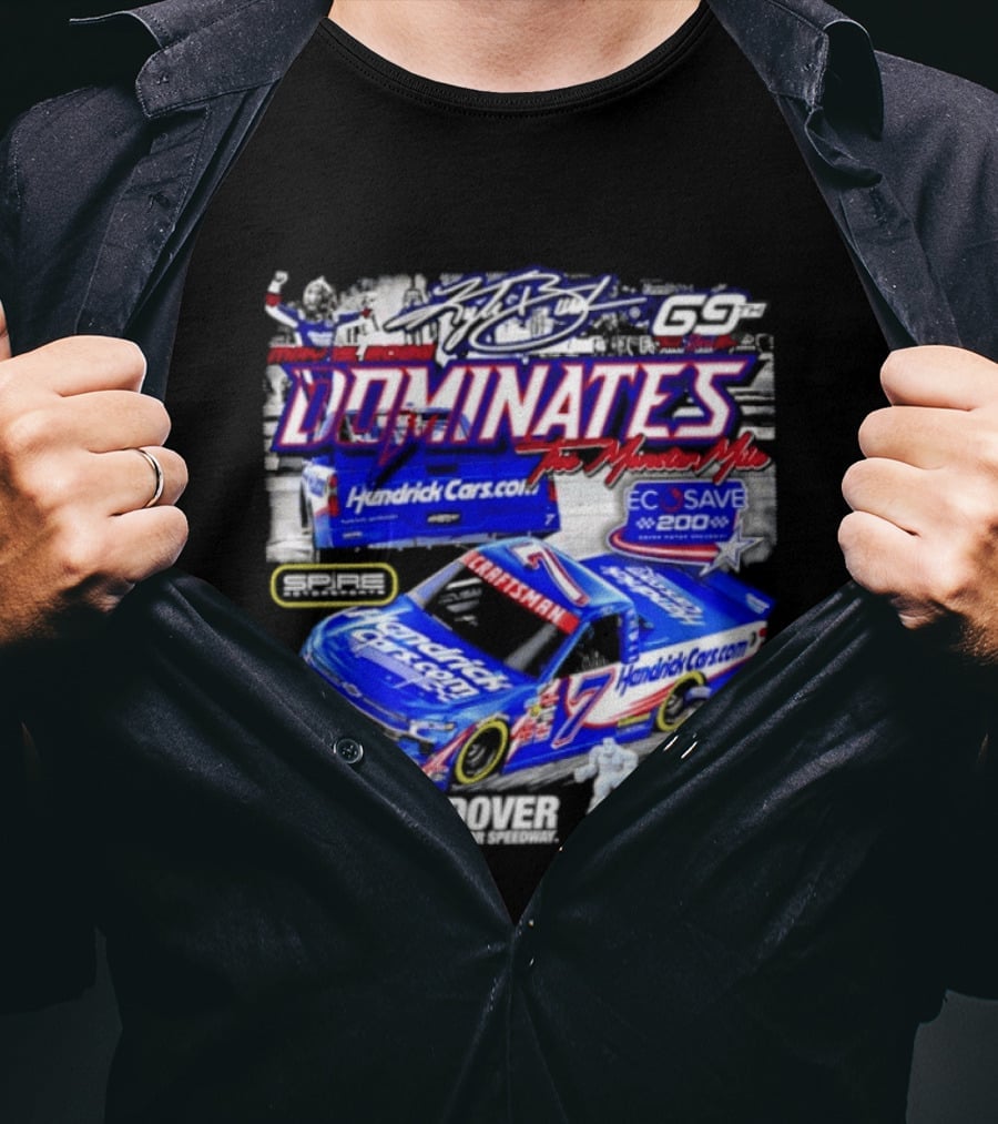 Hendrick Cars 17 ECOSave 200 Dover 2026 Dominates Victory Celebration T-Shirt