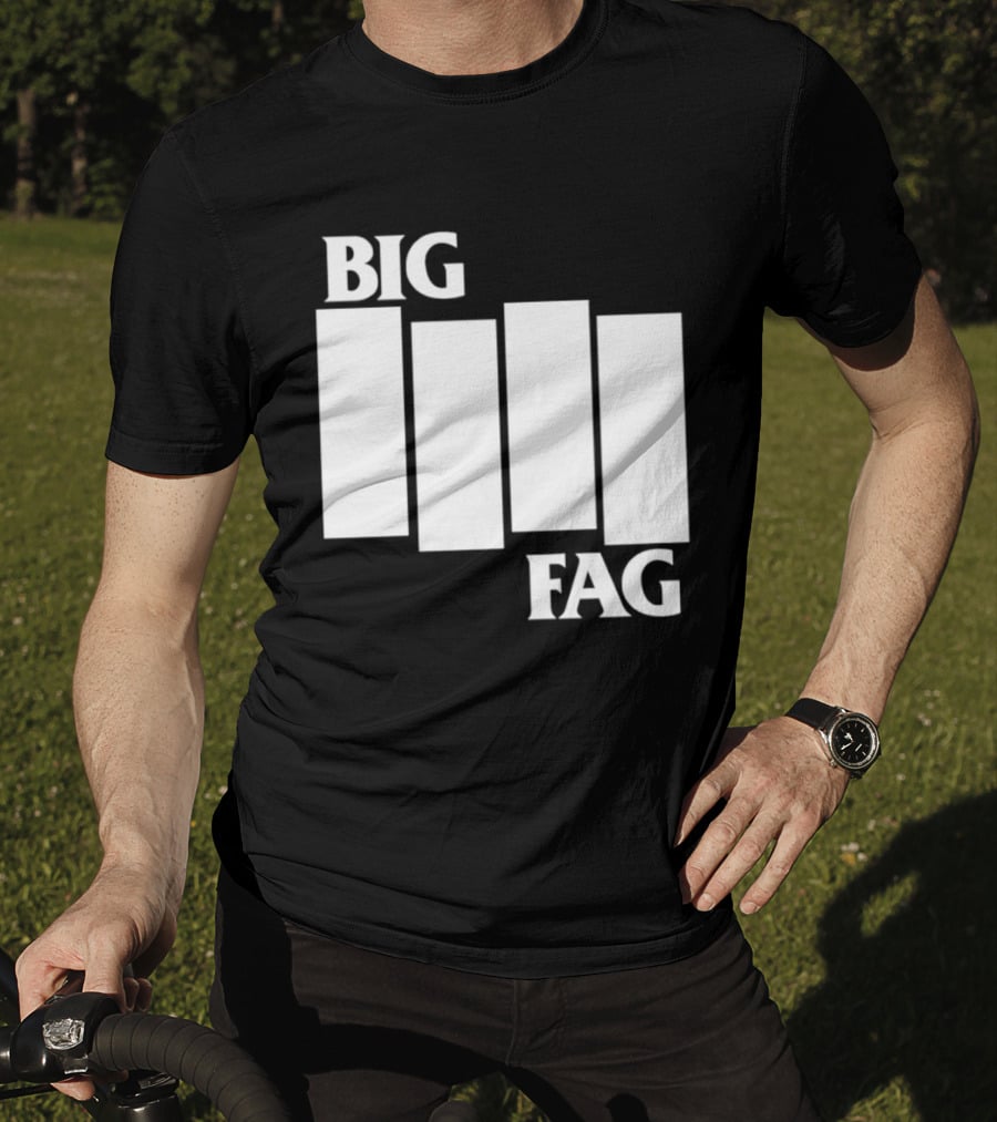 Big Fag Black Flag Bars 2026 T-Shirt