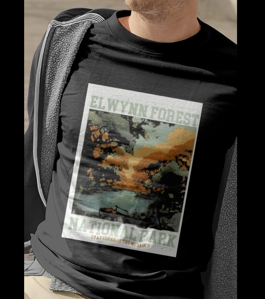 Elwynn Forest National Park Stay Clear Of The Murlocs T-Shirt