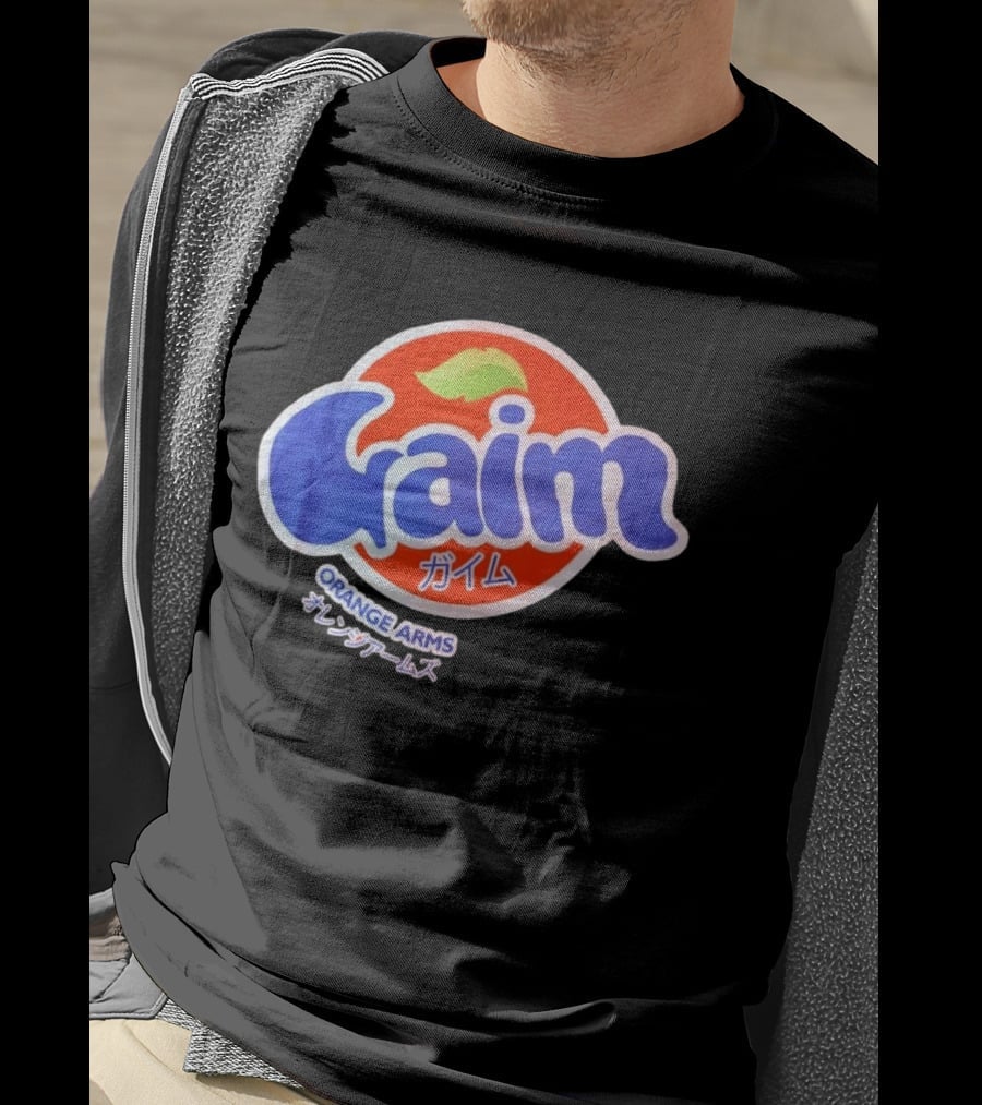 Gaim Orange Leaf Arms T-Shirt