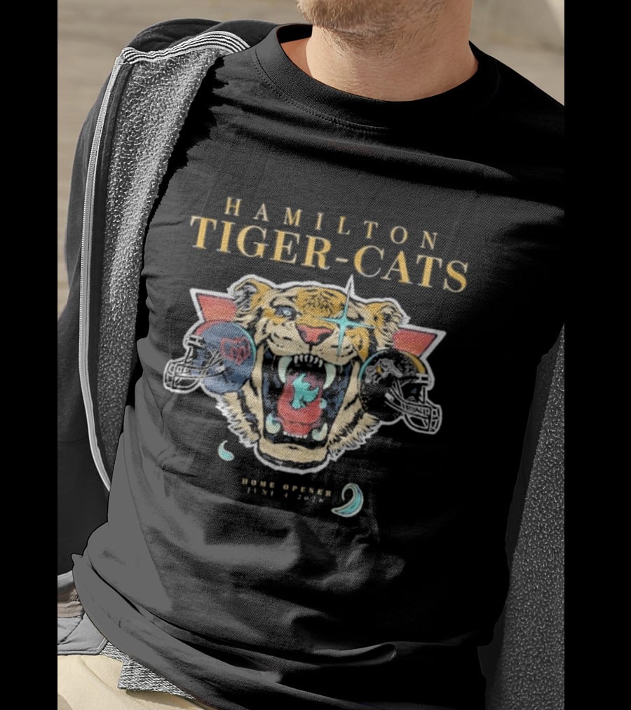 Hamilton Tiger Cats Home Opener 2026 Tiger T-Shirt