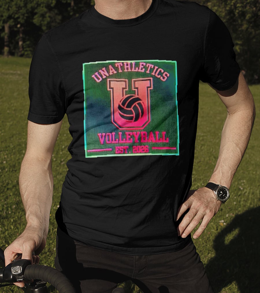 Unathletics U Volleyball Est. 2026 Retro Sportswear T-Shirt