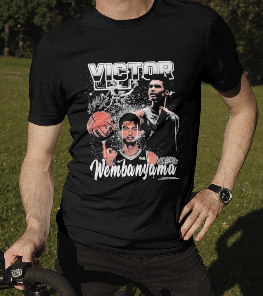 Victor Wembanyama San Antonio Spurs Nike Basketball T-Shirt
