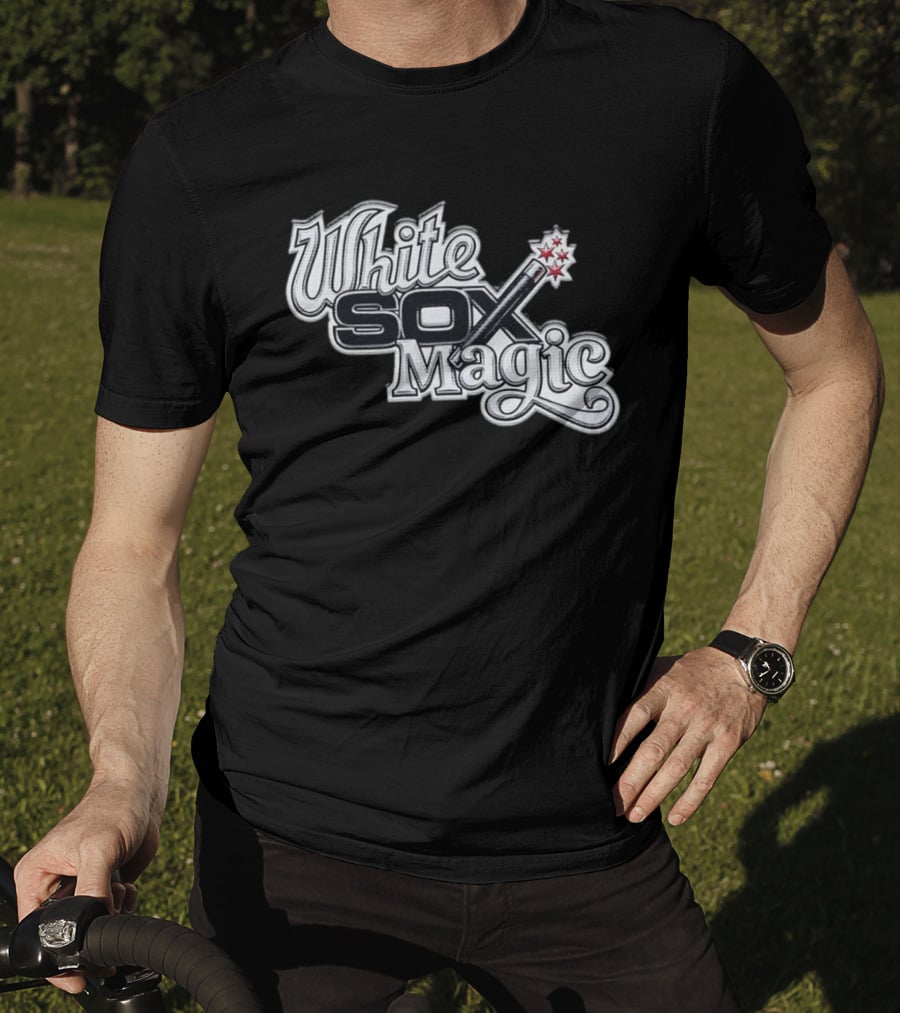 White Sox Magic Wand With Stars T-Shirt